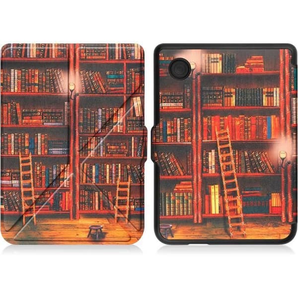 Fodral med stativ för Kobo Clara 2E Library Protective Shell för Kobo Clara 2e - Tolino Shine 4 Auto Wake-Sleep Cover