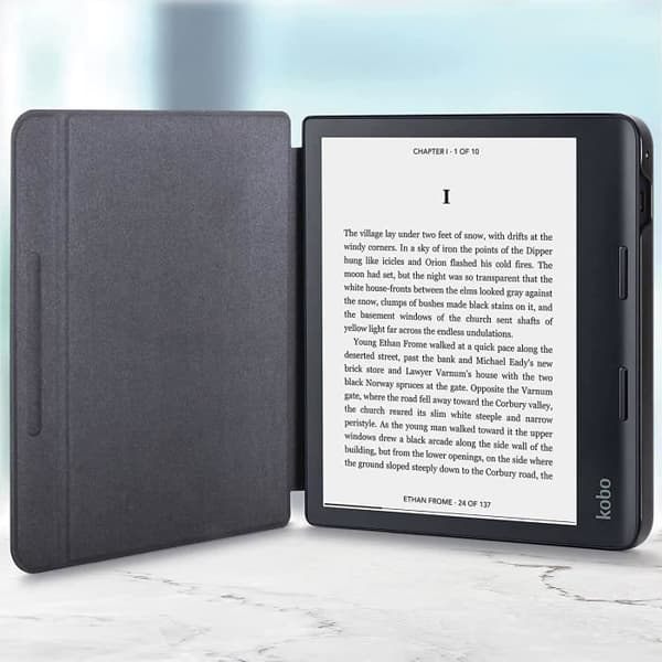 E-Reader Fodral för Kobo Sage Svart Fodral Fodral för Kobo Sage 8"