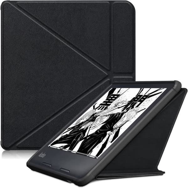 Etui Liseuse för Kobo Sage Housse Coque Med Stöd för Kobo Sage 8" Svart