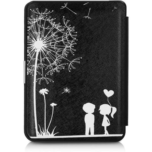 Kobo Clara HD Clara HD Stand Fodral - Svart Vit Little Love - Kobo Clara HD Fodral med Auto Sleep/Wake