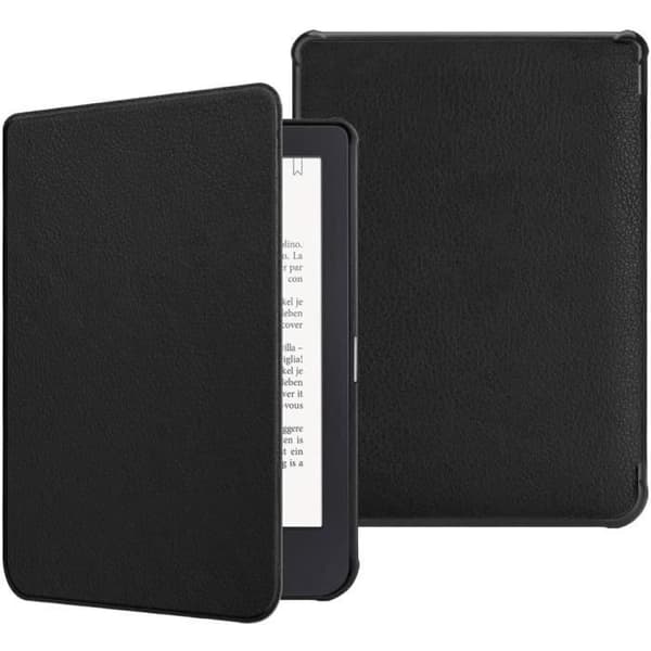 Skyddsöverdrag - Kobo - Clara HD - Svart - Auto Sleep/Wake - Polykarbonat