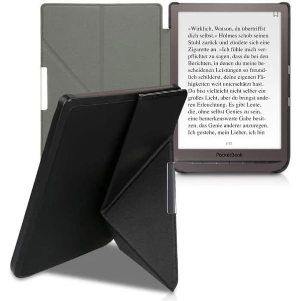 E-Reader Fodral Fodral för Pocketbook InkPad 3 InkPad 3 Pro Pocketbook Flap Fodral Svart