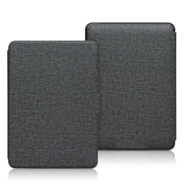 Tygfodral för Kindle-6" skyddsöverdrag kompatibel med Kindle 11:e generationens enheter (2022 modell), svart, sömn/vakna