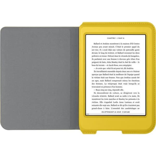 KOBO SleepCover-fodral för Kobo Nia eReader - Citron