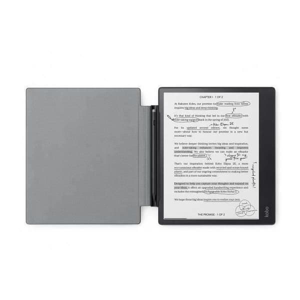 Kobo e-läsare tillbehör Elipsa 2E fodral Svart