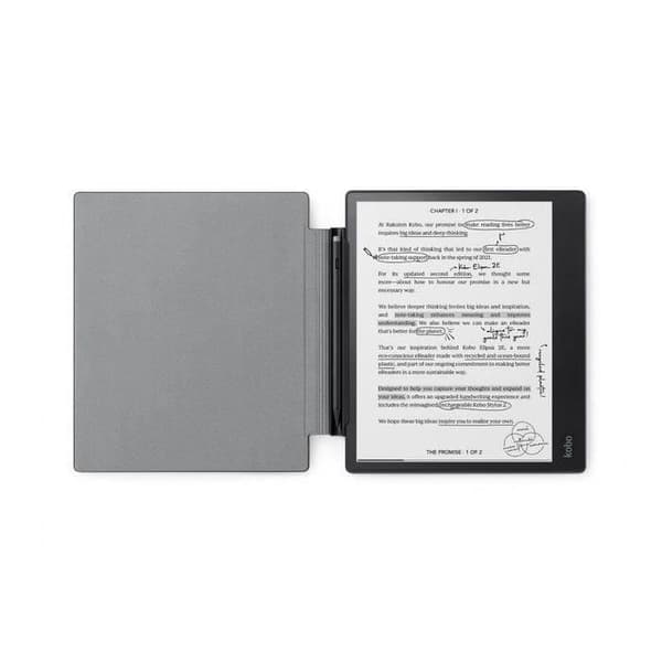 Kobo e-läsare tillbehör Elipsa 2E fodral Svart