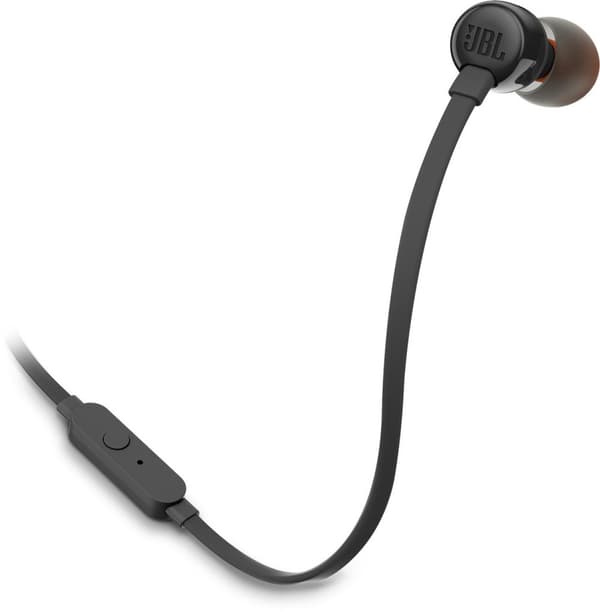 Headphones JBL T110, In Ear, Black