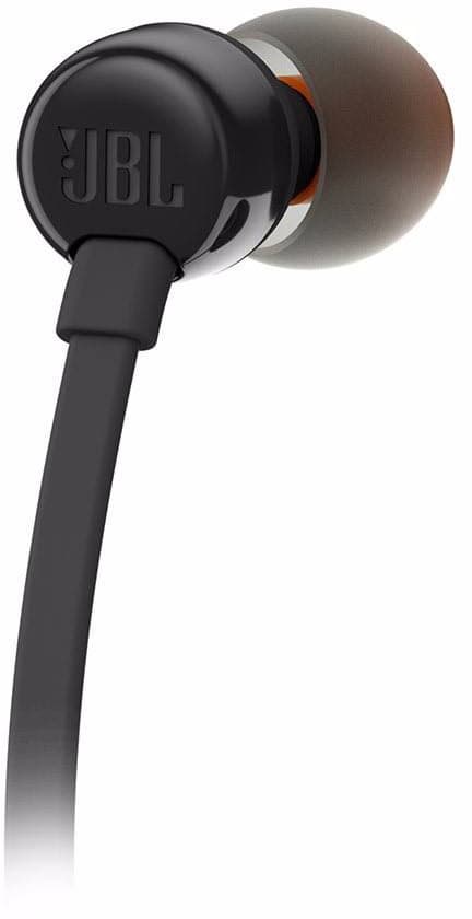 Headphones JBL T110, In Ear, Black