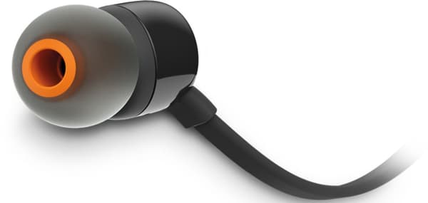 Headphones JBL T110, In Ear, Black