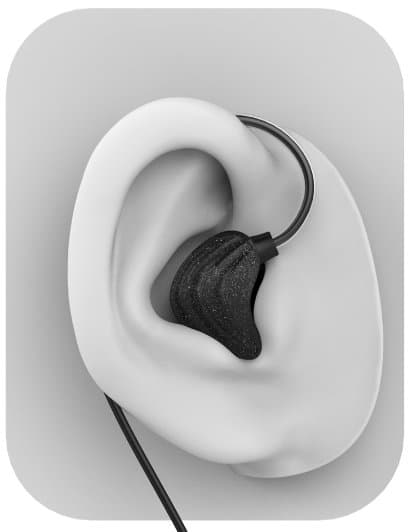 UiiSii CM5-L Premium Hi-Res Original Sport Earphones with Microphone and Volume Control / 3.5mm / 1.2m