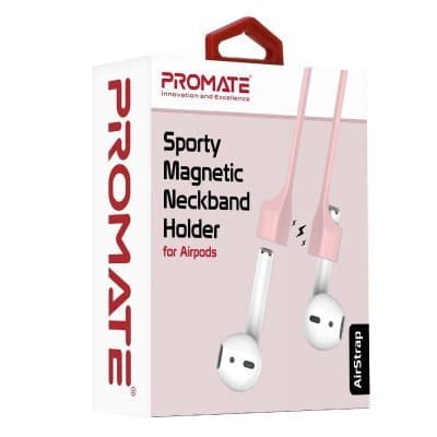 Promate AirStrap Silicone neckband strap for headphone AirPods