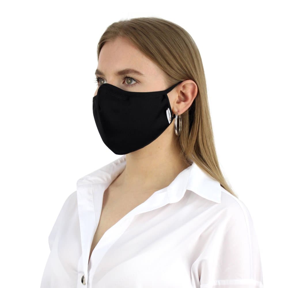 Munskydd POLYGIENE VIRALOFF® 3-Layer – Black (Serie 3.0)