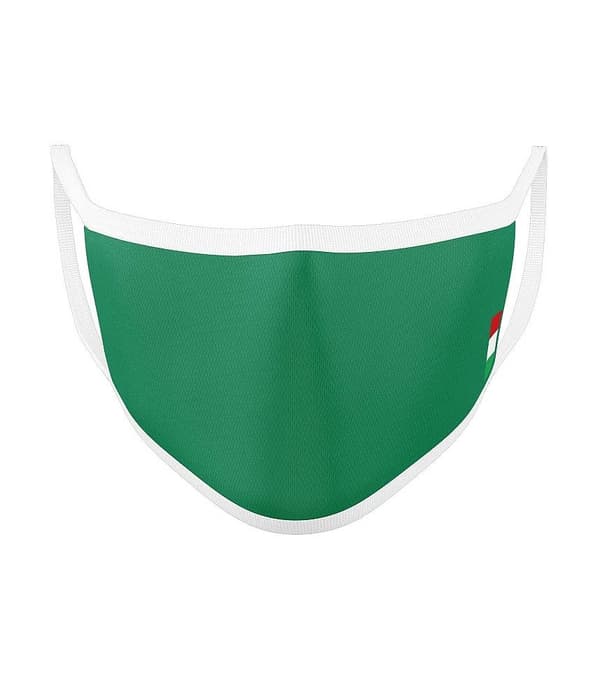 UNIMA Fresh Mask - Ansiktsmask/ Munskydd i textil Grön/ Vit