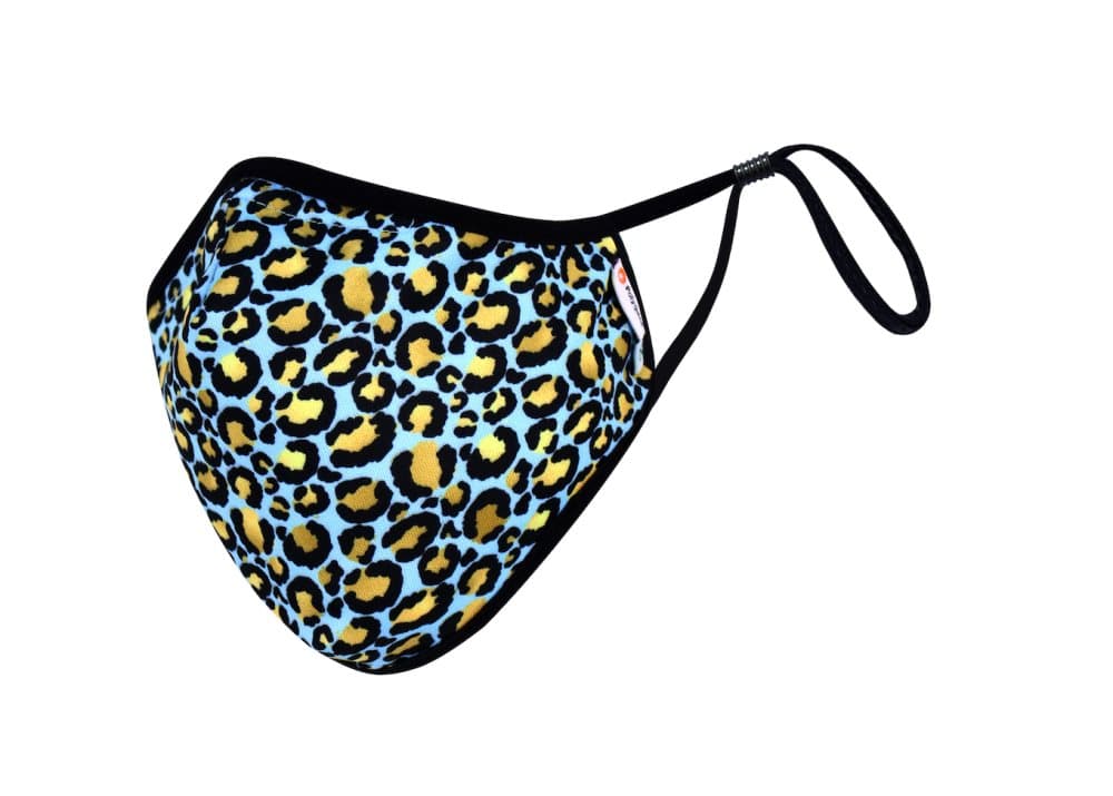 Munskydd VIRALOFF® 3-Layer – Blue Leopard (Serie 3.0)