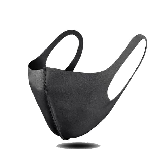 2 Pack Tvättbar mask Munskydd Skyddsmask Vit