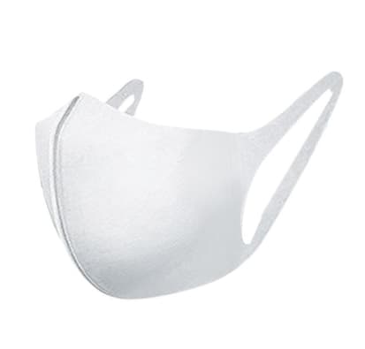 1 Pack Tvättbar mask Munskydd Skyddsmask Grå Vit