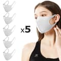 Miniatyrbild 1 av 11: 5 Pack Tvättbar mask Munskydd Skyddsmask