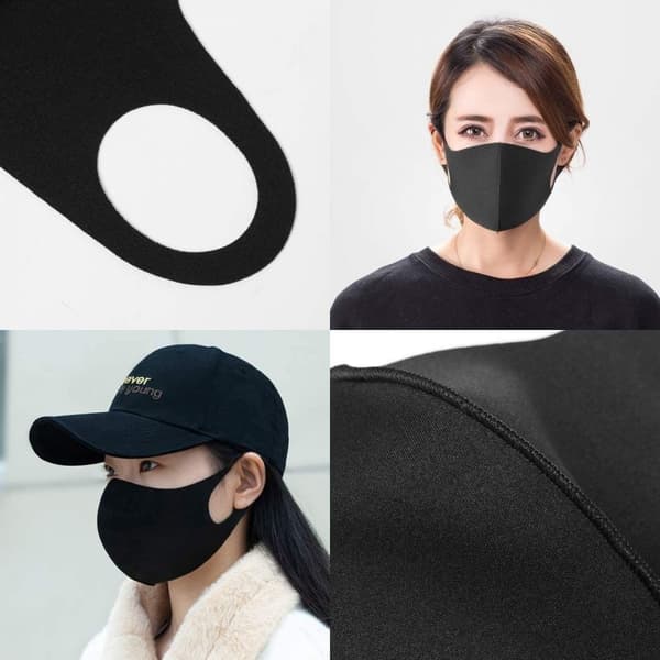 5 Pack Tvättbar mask Munskydd Skyddsmask