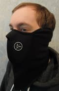 Miniatyrbillede 4 af 9: Cykelmaske - Skimaske - Ansigtsmaske - Motorcykelmaske - Ninja - Flere farvevalg