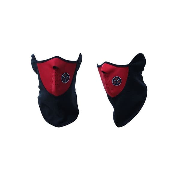Sykkelmaske - Skimaske - Munnbind - MC-maske - Ninja rød One-size