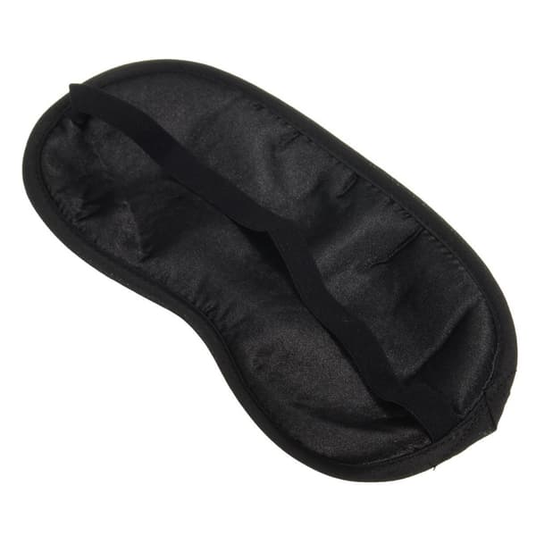 Män Kvinnor Sov Mjuk Vadderad Shade Relax Blindfold Eye Mask Ögonmask Sovhjälp