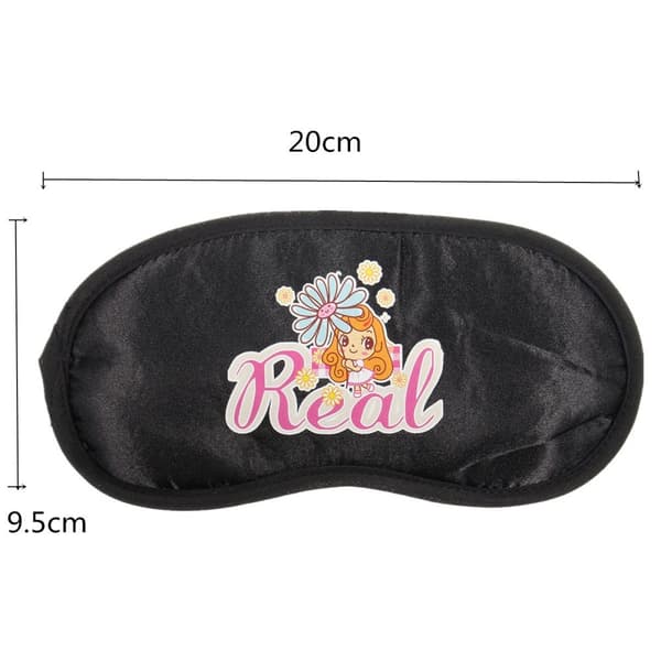 Män Kvinnor Sov Mjuk Vadderad Shade Relax Blindfold Eye Mask Ögonmask Sovhjälp