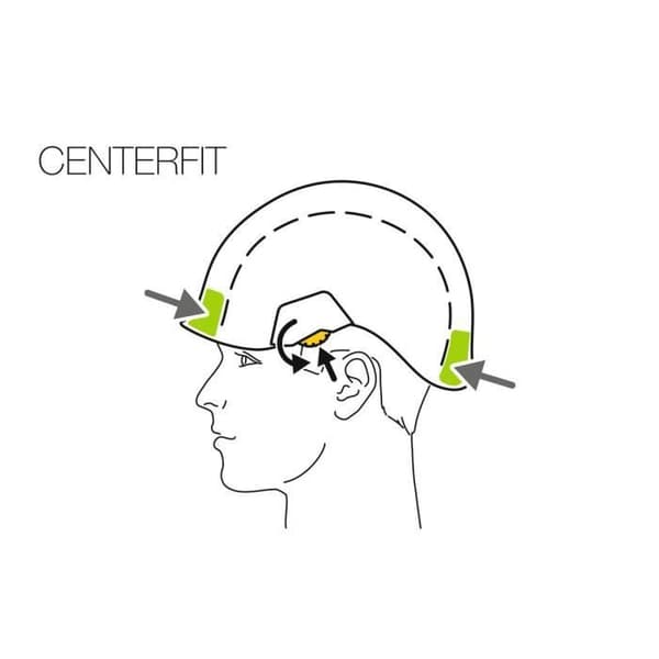 Gul Vertex-hjälm - Petzl - Huvudskydd - Blandat - 6 poäng - Gul