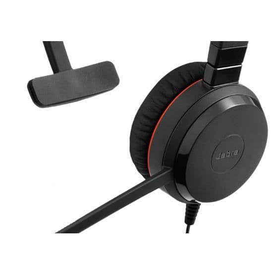 Jabra Evolve 30 II UC Mono-hörlurar - Kabelanslutna - On-Ear - Brusreducerande - Svart
