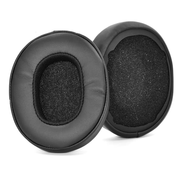 INF 2-pakke erstatnings ørepuder til Skullcandy Crusher Wireless/Crusher ANC/Hesh3 Sort