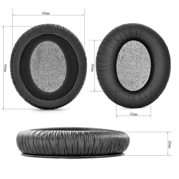 INF Memory Foam Öronkuddar för KRK Hörlurar