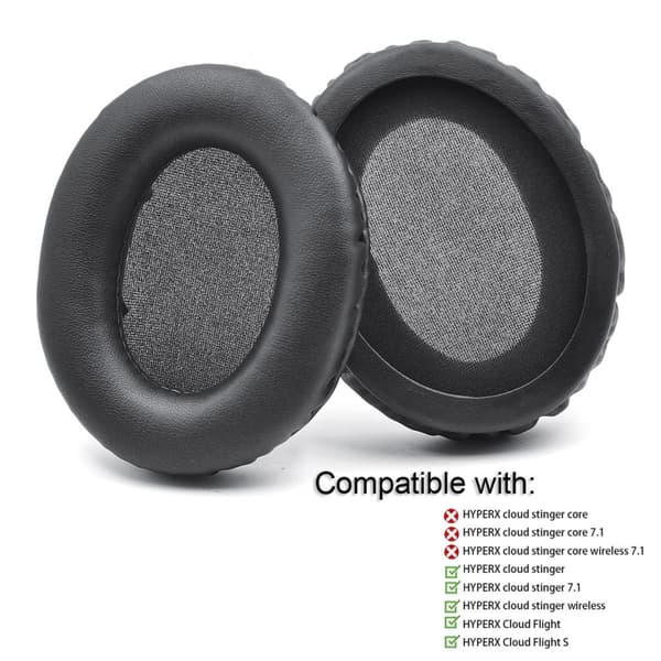 INF Öronkuddar för Kingston Cloud Flight Headset