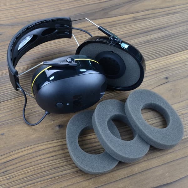 INF Ersättande Öronkuddar för 3M WorkTunes Connect - 2 pack