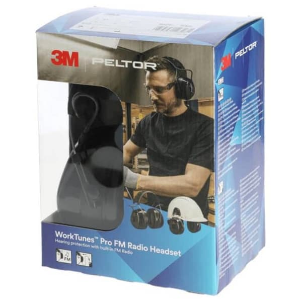 3M Hörselskydd med Radio Worktunes Pro Peltor Black 34732