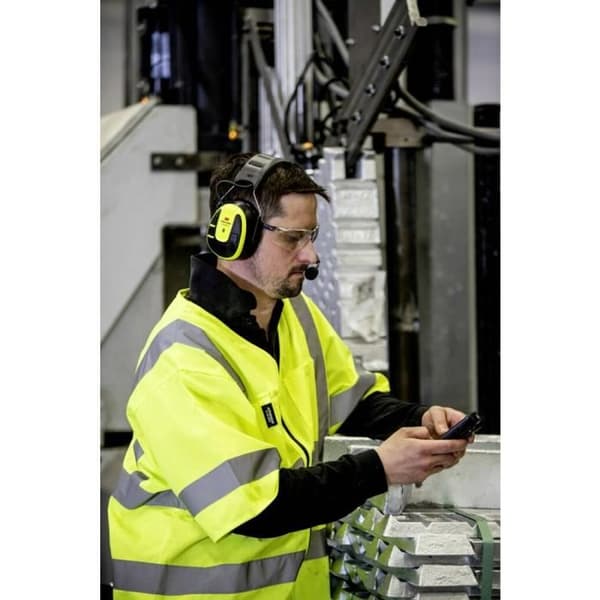 3M Peltor WS ALERT X MRX21A4WS6 ljudbrusreducerande hörlurar - Vit - Hörselskydd