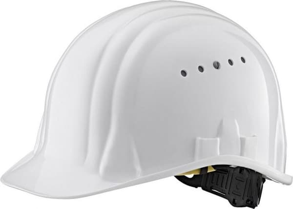 Hjälm - hörselkåpa - Schuberth keps - BSK300W-1 - Baumeister 80 säkerhetshjälm med Twist Lock, vit