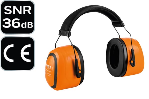 Melua vaimentavat kuulosuojaimet, SNR 36dB, CE