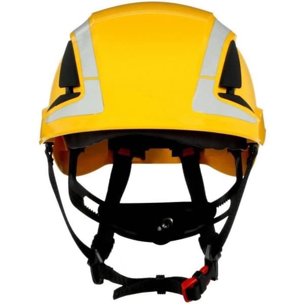 Skyddshjälm 3M X5002V-CE med UV-sensor, reflekterande, gul ventilation
