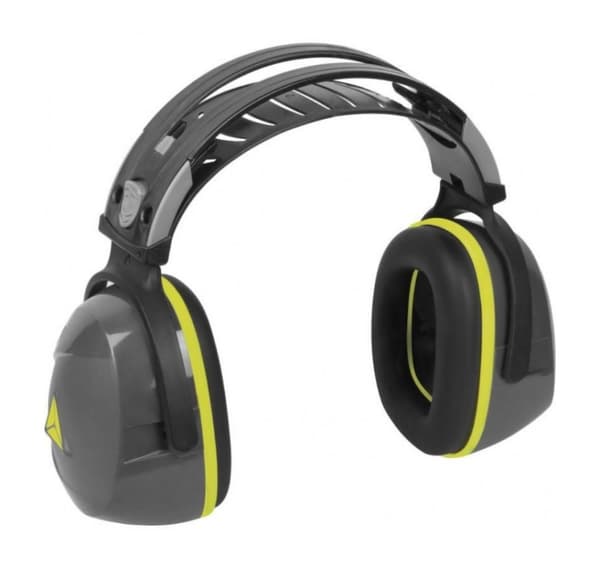 Hodetelefoner Interlagos, SNR 33dB, grå, Delta Plus