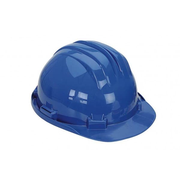 Hjälm - hörselskyddshjälm - Climax-propp - 2451005105 - 000 Polyeten 6-punkts säkerhets hjälm, Blå
