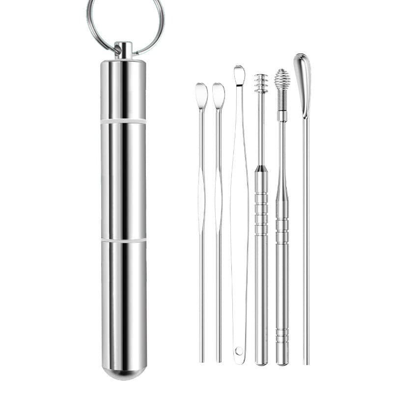 Bilde av Sett for fjerning av ørevoks Sølv