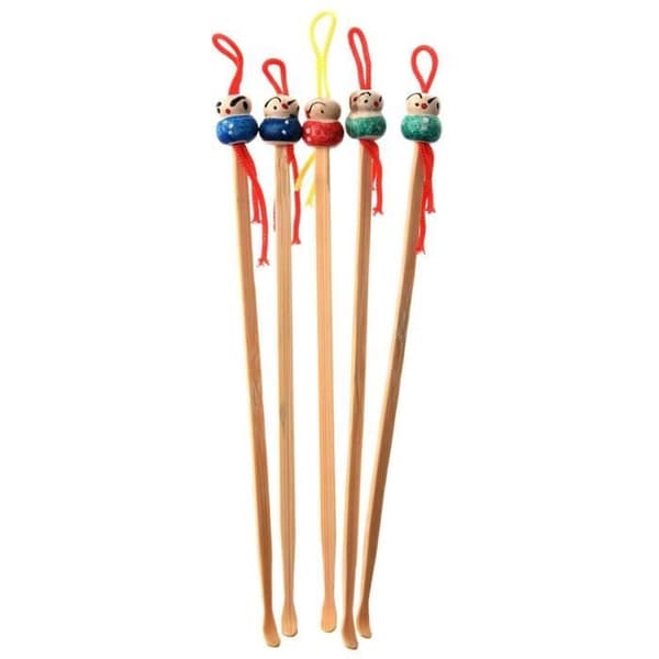 Hot Fashion 5PCS bambu öronplockar