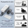 Miniatyrbild 2 av 4: INN Tondeuse Näsa 90x30x18mm 2w Tvättbar Bärbar Trådlös Elektrisk Tondeuse Långvarig för Näshår Smärtfri Rakning