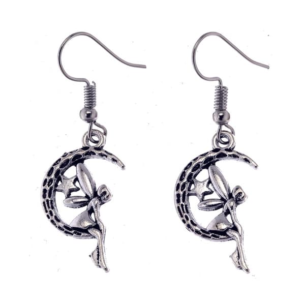 Earrings/Korvakorut - Fairy/Keijukainen on Crescent Moon