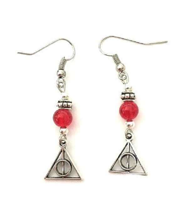 Earrings/Korvakorut - Deathly Hallows - Gryffindor - Harry Potter