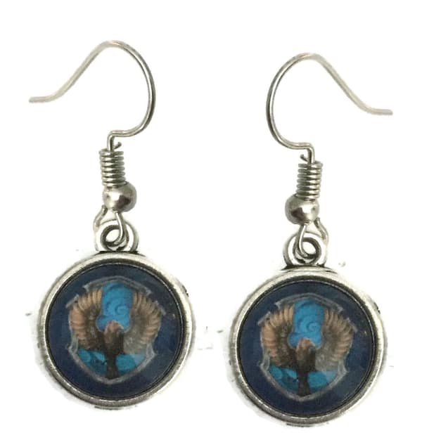Earrings - Ravenclaw - Harry Potter - Silver