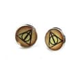 Pikkukuva 1 / 2: Earrings - Deathly Hallows - Harry Potter - Studs