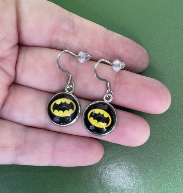 Örhängen Batman Läderlappen Marvel