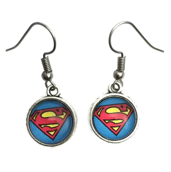Earrings - Superman - Marvel