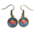 Pikkukuva 1 / 2: Earrings - Superman - Bronze