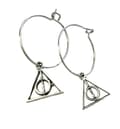 Pikkukuva 1 / 6: Earrings - Creoles - Deathly Hallows - Harry Potter - Two Sizes